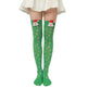 Christmas Plush Doll Knee Socks Bow Stockings - EX-STOCK CANADA