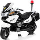 2026 24V Police 2 Seater Motorcycle with Rubber Tires 
