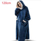 Fleece Oversized Hoodie Blanket Winter Warm Home Clothes Women Men Oversized Pullover With Pockets - EX-STOCK Canada