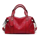 Fashion Boston Shoulder Bag Women's Handbags Retro Rivet Design Personalized Crossbody Bags - EX-STOCK CANADA