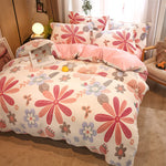 Milk Duvet Set Single Thickened Double Sided Duvet Cover EX-STOCK Canada 