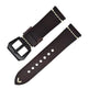 Discoloring Oil Wax Top Layer Cowhide Watch Strap - EX-STOCK Canada