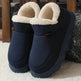 Winter Plush Cotton Shoes Women Men Warm Suede House Shoes For Parents Solid Color Thick-soled Garden Shoes Outdoor - EX-STOCK Canada