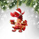 Dinosaur Dragon Egg Christmas Decorations Pendant Acrylic - EX-STOCK CANADA