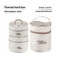 Portable Self-heating Japanese Thermal Insulation Lunch Box EX-STOCK
