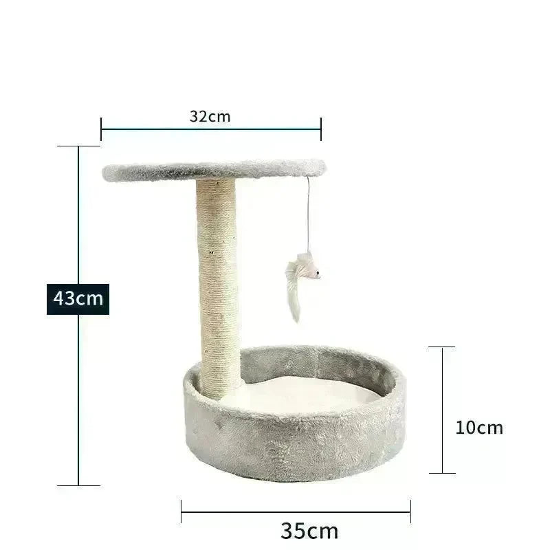 Cat Climbing Frame Litter Tree Integrated Grab - EX-STOCK CANADA