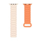 Iwatch Three-plant Silicone Two-color Watch Strap - EX-STOCK Canada