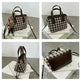 Fashion Houndstooth Shoulder Bags Portable Checkerboard Handbags All-match Messenger Crossbody Bag Women - EX-STOCK CANADA