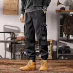 Casual Sports Loose Ankle-banded Versatile Cargo pant trouser Men - EX-STOCK Canada