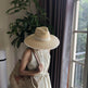 Summer Travel Leisure French Retro Hat Women's Top Wide Brim Straw Sun Hat for women - EX-STOCK Canada