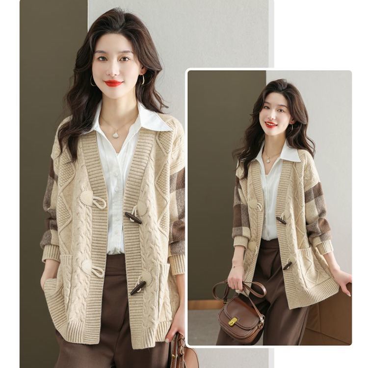Women's Mid-length Knitted Cardigan Autumn And Winter | EX-STOCK product gallery photo 7