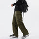 Overalls Men's Retro Trendy Pleated Straight-leg Baggy Cargo Pant Trousers Casual - EX-STOCK Canada