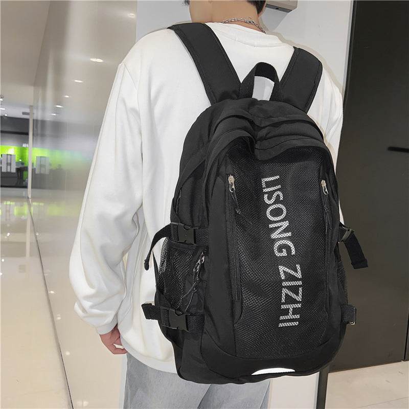 Simple Large Capacity Waterproof High School Backpack for Teens - EX-STOCK Canada