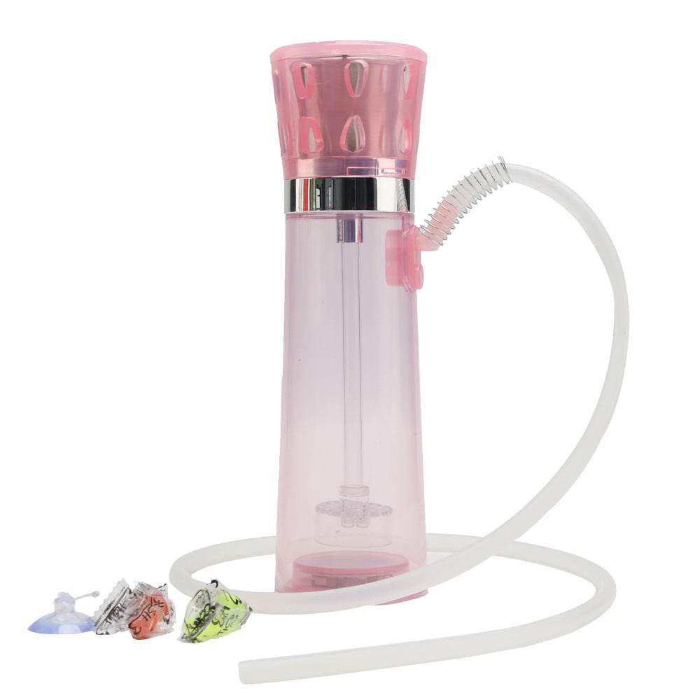 Portable Car Anti-tropical Hook Can Be Held With LED Light Plastic Hookah Set - EX-STOCK Canada