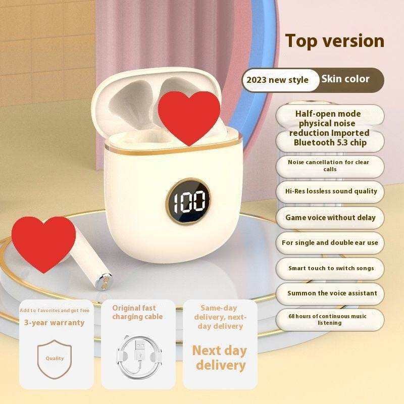 Wireless Bluetooth earphone Noise-canceling Wireless earbuds Low Latency High Sound Quality - EX-STOCK Canada