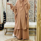 Casual Plain Umrah and Haji Abaya Robe Dress for ArabArab Middle East Women - EX-STOCK Canada