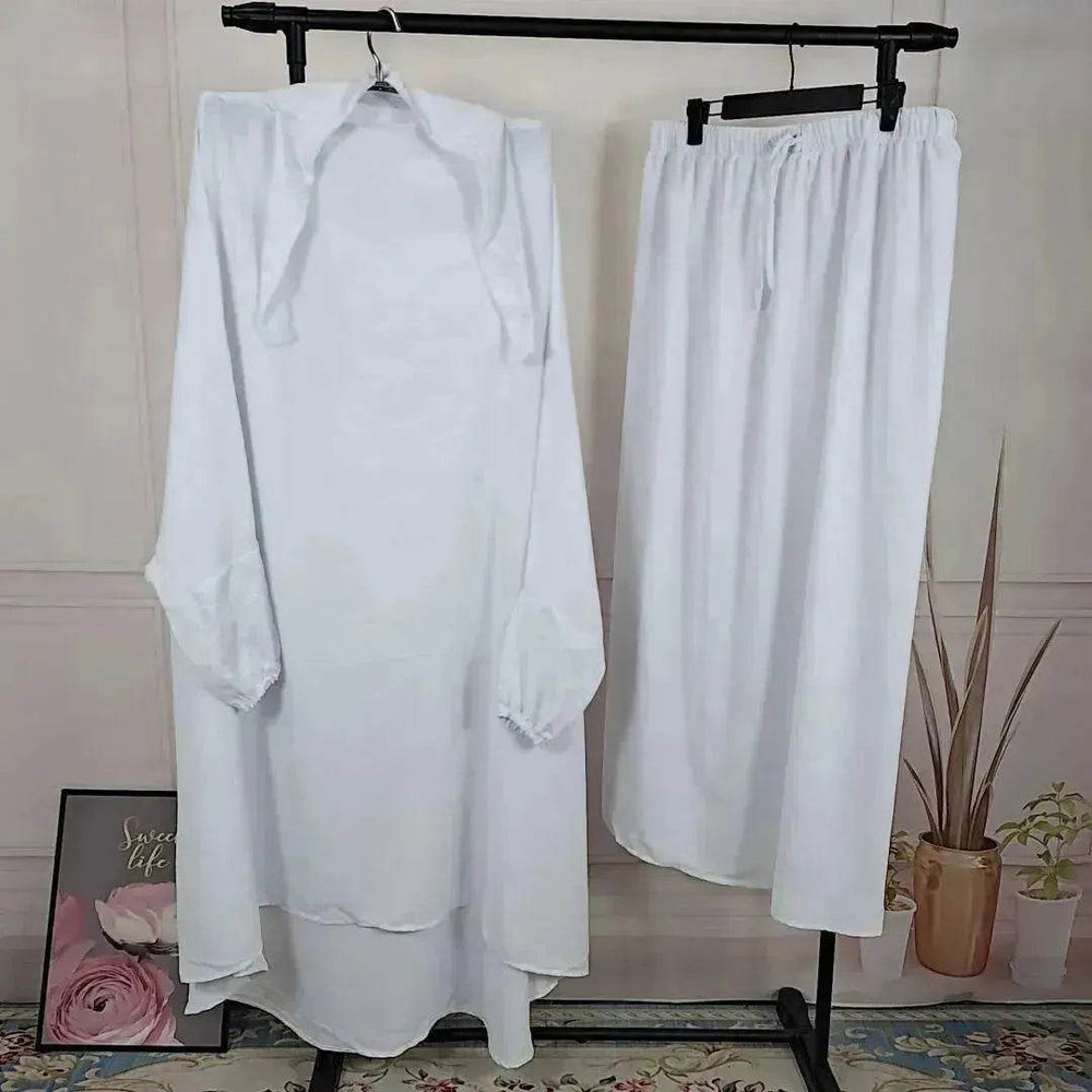Casual Plain Umrah and Haji Abaya Robe Dress for ArabArab Middle East Women - EX-STOCK Canada