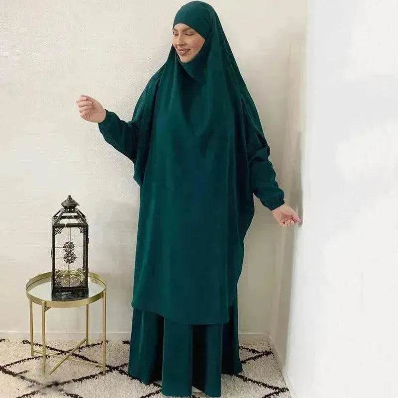 Casual Plain Umrah and Haji Abaya Robe Dress for ArabArab Middle East Women - EX-STOCK Canada