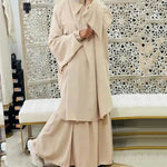 Casual Plain Umrah and Haji Abaya Robe Dress for ArabArab Middle East Women - EX-STOCK Canada