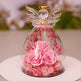 Eternal Flower Gift Box Angel Glass Cover Dried Rose Gift Box For Christmas New Year Valentine's Day Home Decor - EX-STOCK Canada