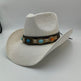 Summer Outdoor Ethnic Style Felt and Straw Cowboy Hat - EX-STOCK Canada