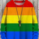 Men's Waffle Crew Neck Sweatshirt Pullover top Unisex - EX-STOCK CANADA