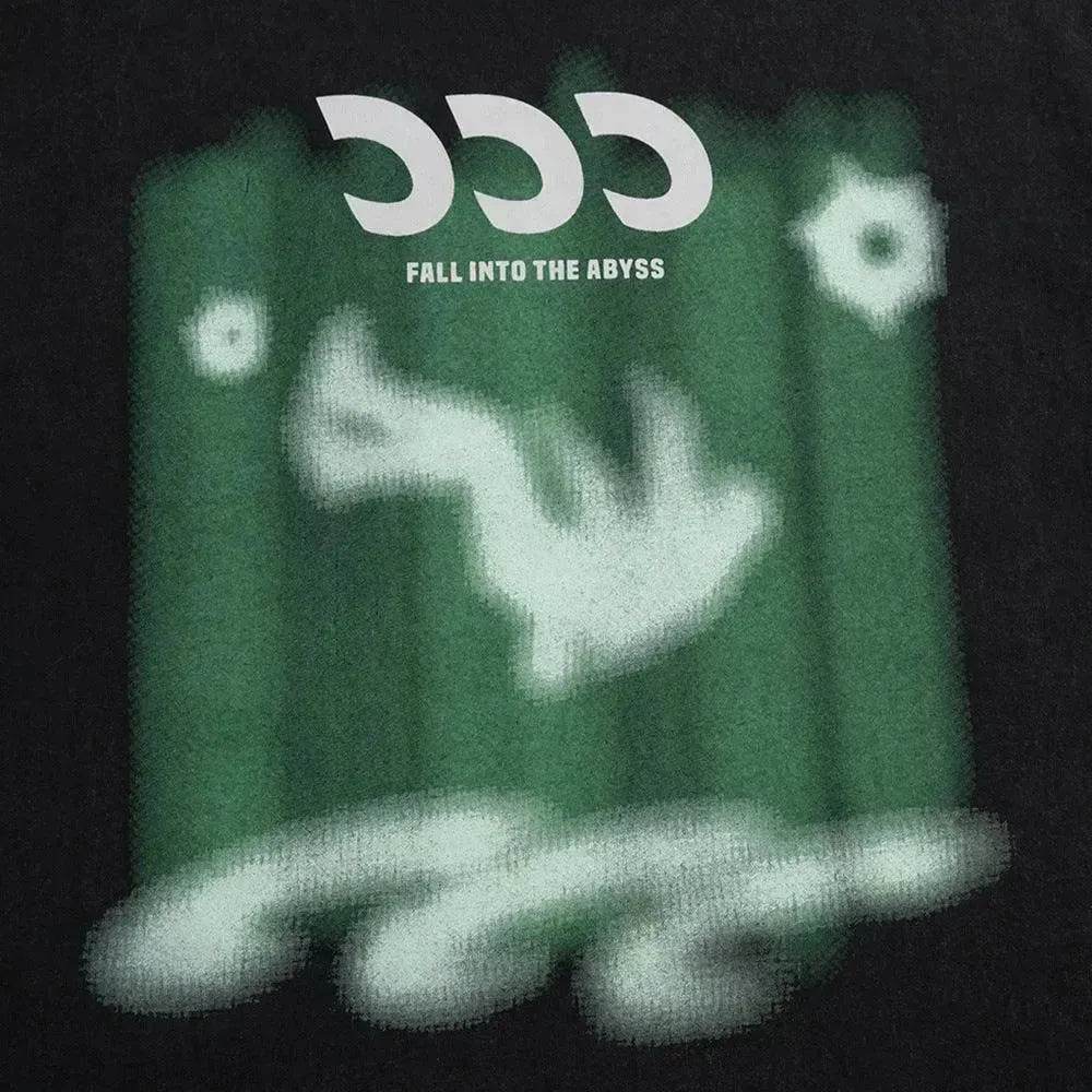 Abstract Pattern Printing Wash Short Sleeve - EX-STOCK Canada