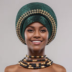 Women's South American Muslim Multi-layer Toque - EX-STOCK Canada