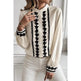 European And American Long sleeve button down Blouse shirt business office Work top for women - EX-STOCK CANADA