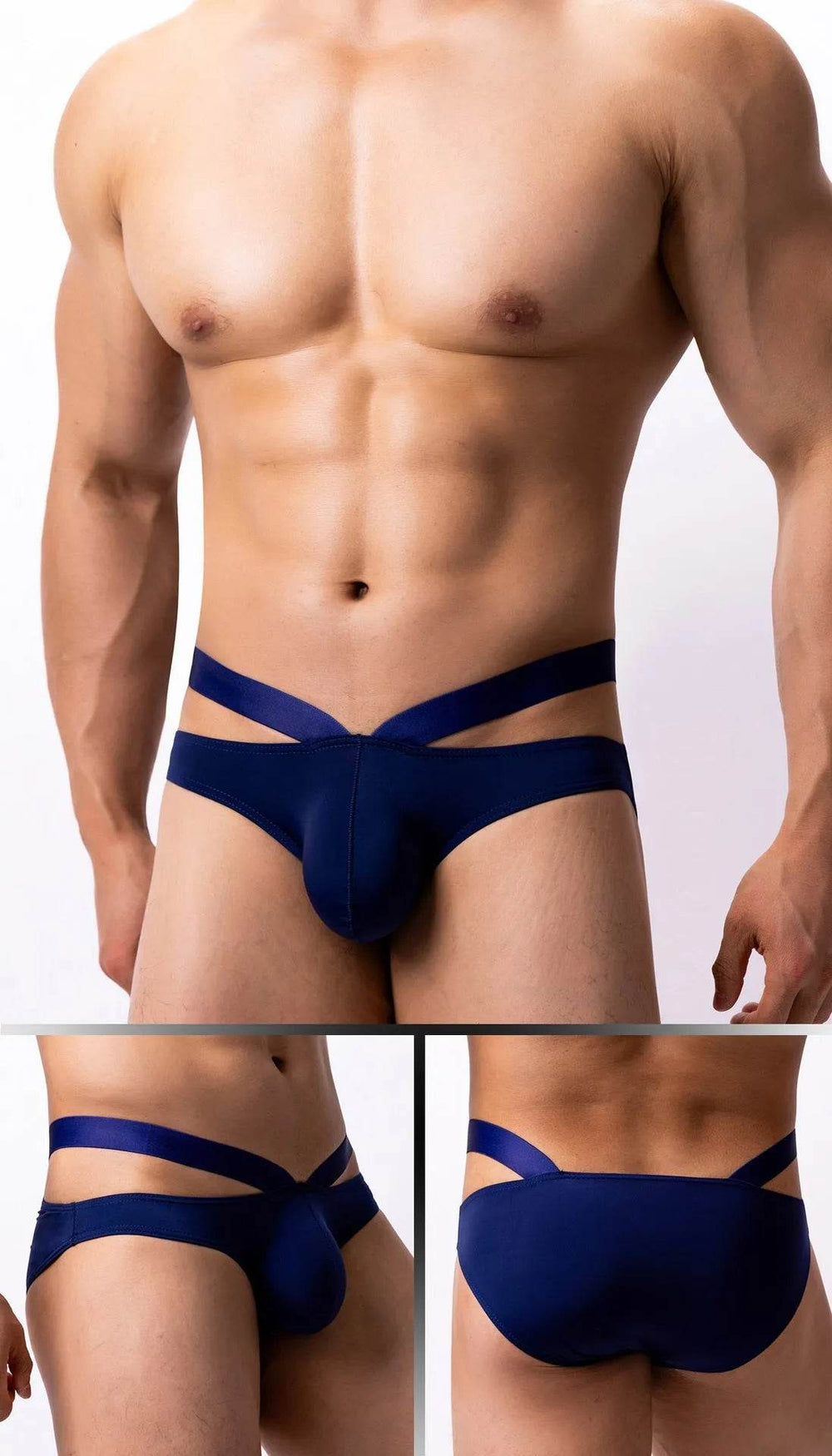 Thin Ice Silk Low Waist Men's Underwear Briefs - EX-STOCK Canada