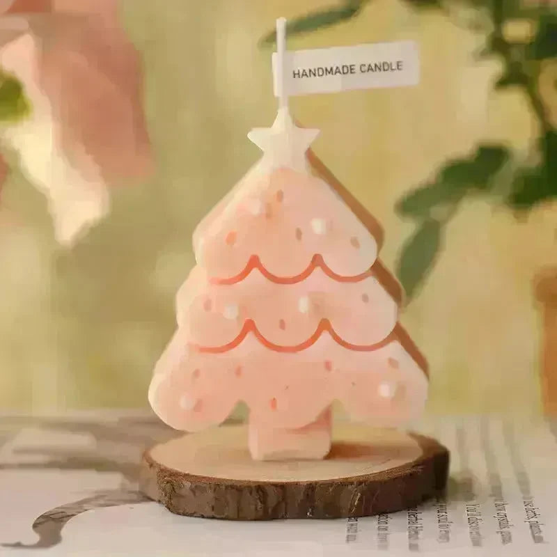 Christmas Tree Silicone Molds For DIY Christmas Creative Atmosphere Decoration Handmade Fragrant Candles - EX-STOCK CANADA