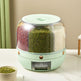 Large Food Storage Container 360 Rotating Rice Barrels Sealed Cereal Dispenser Rice Tank Grain Box Kitchen Storage Container 