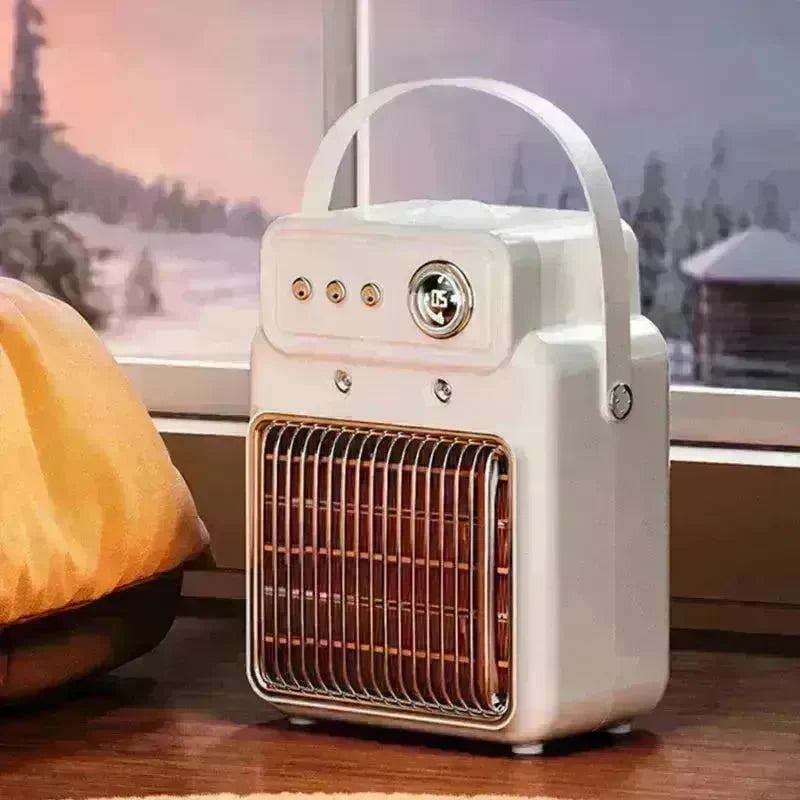 2 in 1 Indoor House Room Humidifier and Space Heater Warm Air Blower - EX-STOCK CANADA