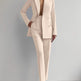 Women's Business Casual Suit Set – Long Sleeve Blazer & Slim Trousers | Canada & USA