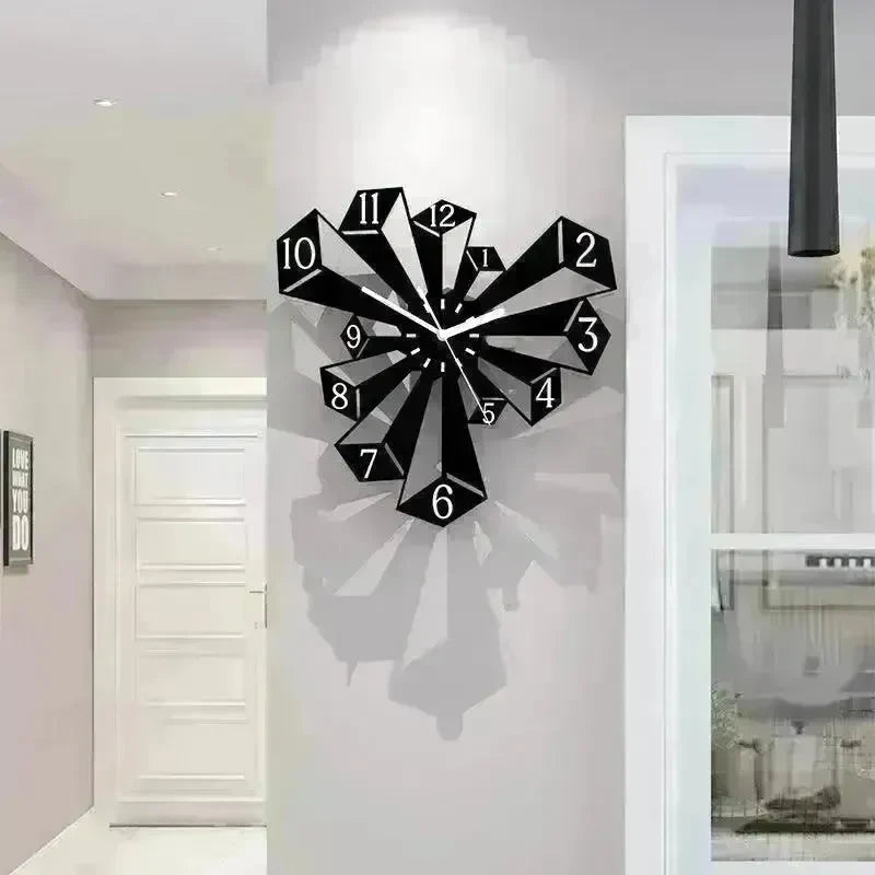 Acrylic Modern and simple silent Decor wall clock - EX-STOCK CANADA
