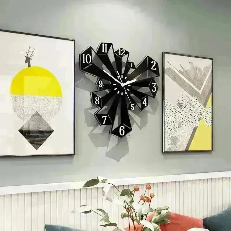 Acrylic Modern and simple silent Decor wall clock - EX-STOCK CANADA