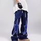 Five-pointed Star Embroidery Denim Horn Loose Straight Casual All-match Mop Jeans Baggy Trousers Men - EX-STOCK Canada