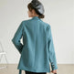Design Niche Laced Blue Blazer Women - EX-STOCK CANADA