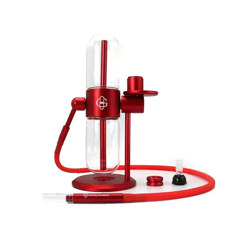 New Transparent Glass Gravity Hookah - EX-STOCK CANADA