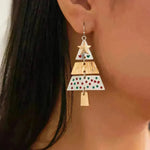 Christmas Tree Necklace And Earrings Fashion Pendant Necklace Suit - EX-STOCK CANADA