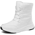 Winter Waterproof Snow Boots Women's Mid-calf Front Zipper - EX-STOCK Canada