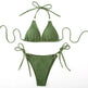 Sexy Bikini Set Summer Side Tie Thong Bandage Style Swimsuit Womens Clothing - EX-STOCK CANADA