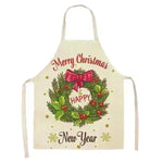 Personalized Christmas Aprons gifts idea for chefs bakers - EX-STOCK CANADA