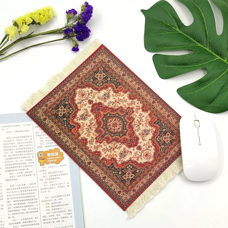 Office mouse pad, Suede fringe mouse pad Hot rubber  Bohemian style Hypersku