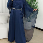 Women's Muslim Clothing Simple Cloak Robe Starry Robe - EX-STOCK Canada