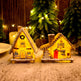 Christmas Small House Micro Landscape Luminous House Furnishings Ornaments EX-STOCK Canada 