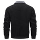 Winter Lapel Fleece Jacket With Pockets Warm Thicken Cotton Coat Men's Clothing - EX-STOCK Canada