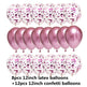 Sequined Latex Balloons for Birthday & Wedding Decorations – 12 Inch Colorful Party Balloons