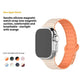 Iwatch Three-plant Silicone Two-color Watch Strap - EX-STOCK Canada