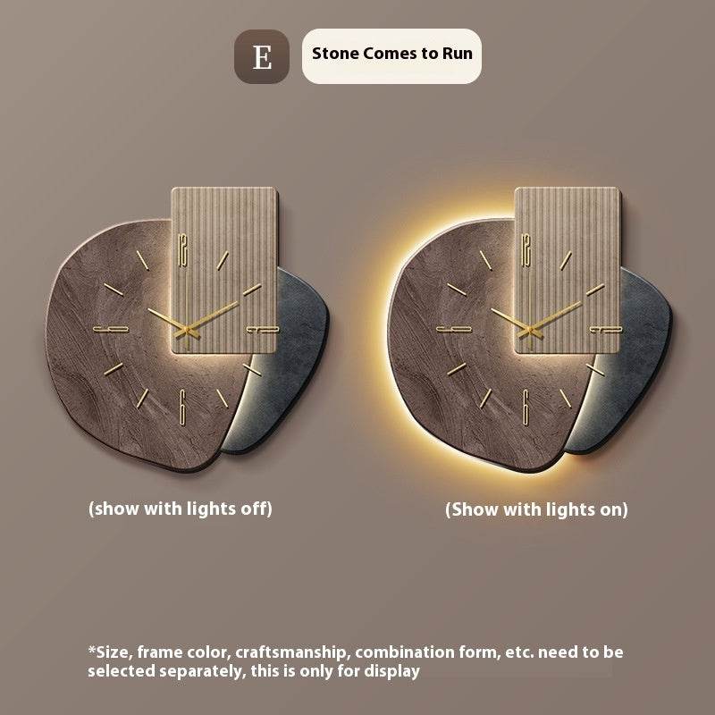 Lucky Stone Restaurant Clock Wall Clock  EX-STOCK CANADA